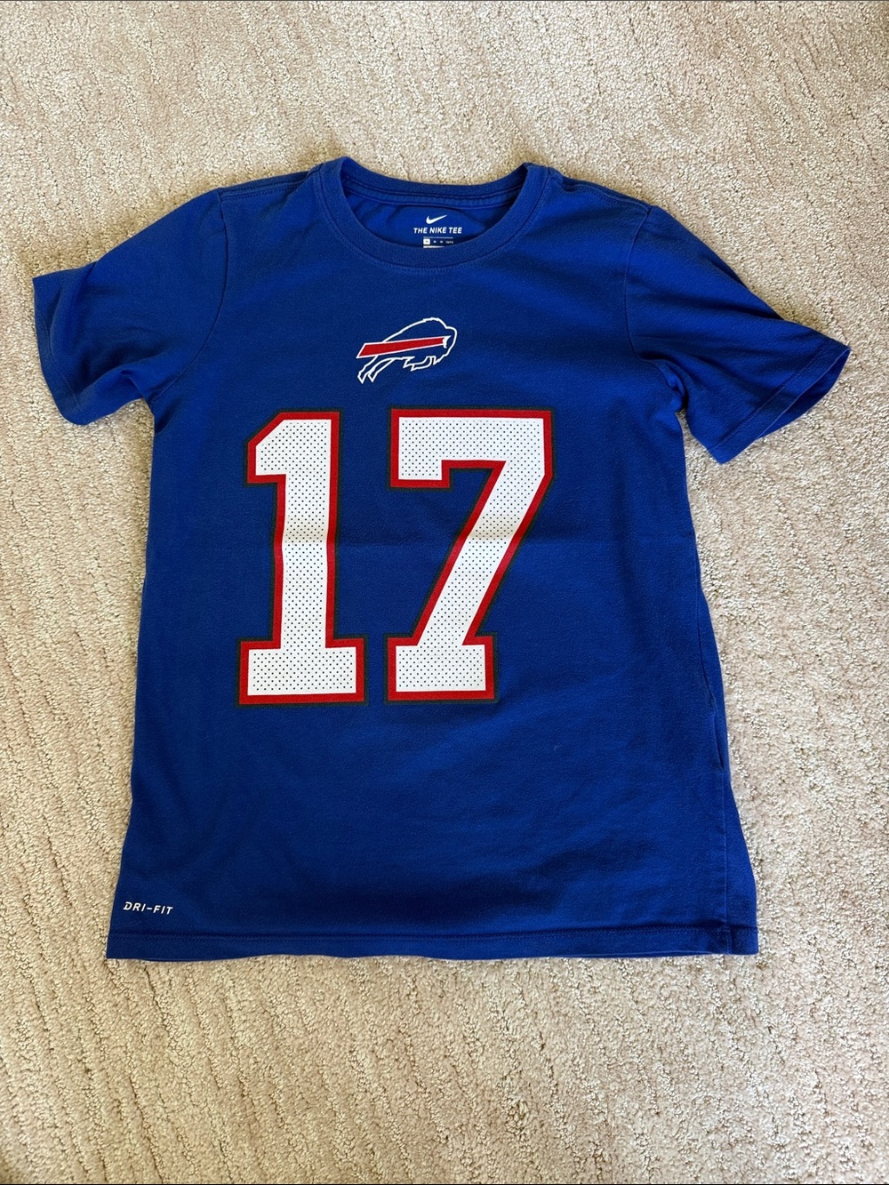 Nike Kids Royal Blue Buffalo Bills #17 Graphic Tee